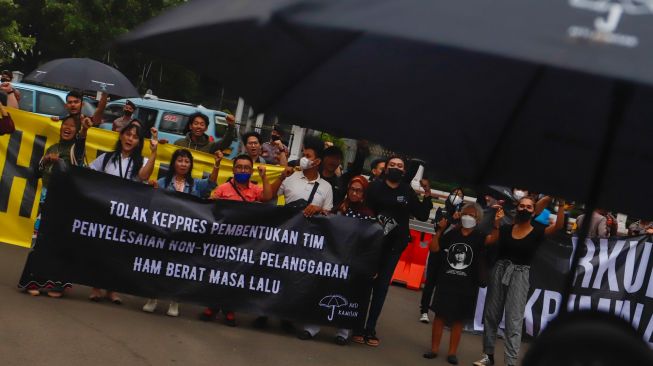 Aksi Kamisan ke-755, Desak Pemerintah Tunda Pengesahan RKUHP