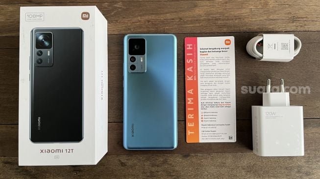 Xiaomi 12T. [Suara.com/Dicky Prastya] 