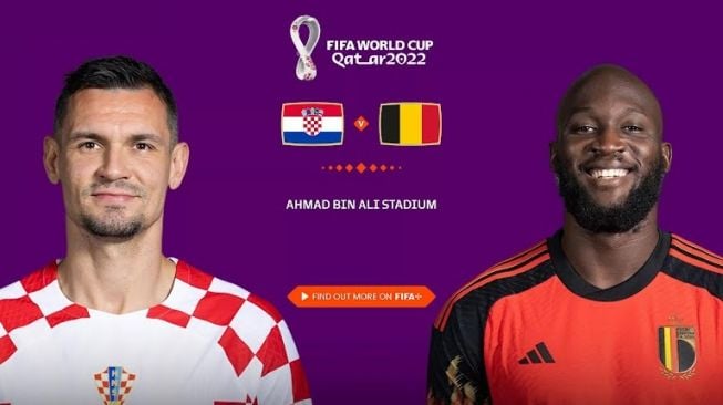 Link Live Streaming Kroasia vs Belgia Piala Dunia 2022 Malam Ini