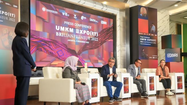 Melalui UMKM EXPO(RT) BRILIANPRENEUR 2022, BRI Dorong UMKM Indonesia Go Global