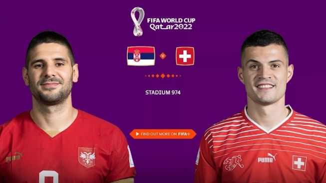 Nonton Serbia vs Swiss di Vidio. (vidio.com)