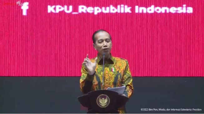 Pemilu 2024 Digelar di Tengah Kondisi Ekonomi Global yang Tidak Baik, Jokowi Pesan ke KPU: Bekerja dengan Efisien
