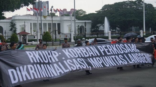 Aliansi Nasional Reformasi KUHP Tolak Pengesahan RKUHP [Dok. Aliansi Nasional Reformasi KUHP]