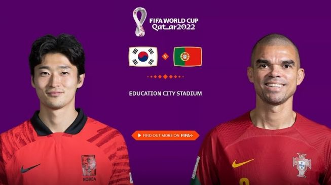 Nonton Korea Selatan vs Portugal di Vidio. (vidio.com)