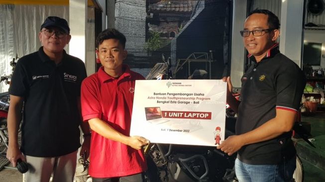 Program Astra Honda untuk Kewirausahaan Bengkel Alumni SMK di Bali