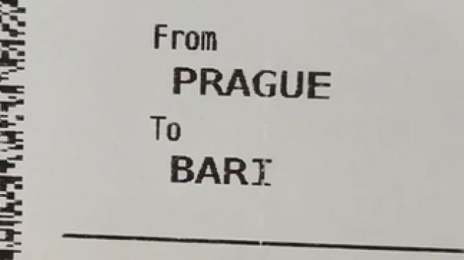 Ingin ke Bali, turis malah beli tiket ke Bari, Italia. (Tangkapan layar Tiktok.com/@elf.lizzy)