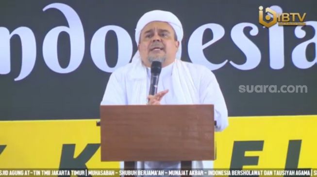 Acara Reuni 212 Sempat Disisir Tim Gegana, Habib Rizieq Ungkit Cerita Teror Bom Paralon di Mobil Imam FPI Jakarta