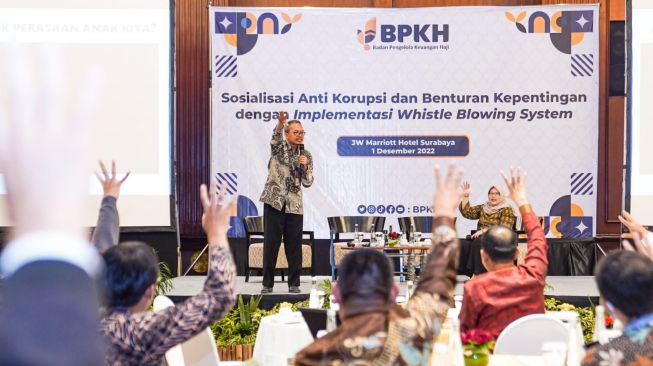 Awasi Keuangan Haji, BPKH Gelar Sosialisasi Antikorupsi