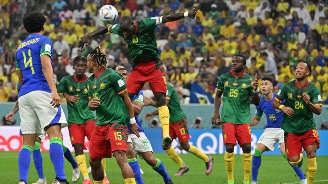 Hasil Piala Dunia 2022: Tumbangkan Brasil 1-0, Kamerun Tersingkir dengan Kepala Tegak