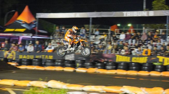 Wow! Berlaga di Trial Game Asphalt 2022 Sirkuit Mijen Semarang, Para Pebalap Bersaing Ketat