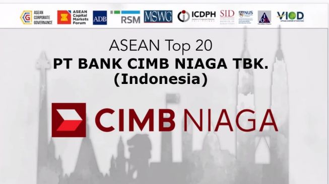 CIMB Niaga berhasil meraih penghargaan bergengsi pada ajang ASEAN Corporate Governance Scorecard (ACGS) Awards 2021 dari ASEAN Capital Markets Forum (ACMF).