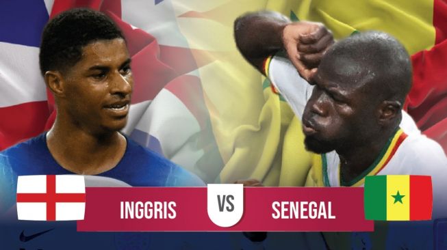 Prediksi Line Up Inggris vs Senegal di Babak 16 Besar Piala Dunia 2022
