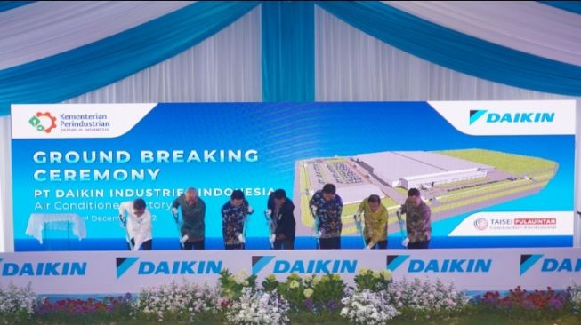 Daikin Bangun Pabrik Senilai Rp 3,3 Triliun Berkapasitas Produksi 1,5 Juta Unit per Tahun