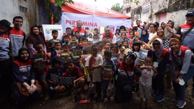 Pertamina Hulu Energi Gelar Trauma Healing untuk Warga Terdampak Gempa Bumi Cianjur