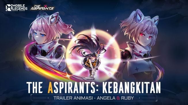 Mobile Legends Rilis Skin The Aspirants Bertema Anime ke Karakter Ruby dan Angela