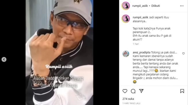 Doddy Sudrajat Tak Akui Aisyah Anaknya, Puput Mengamuk dan Berani Haramkan Dunia dan Akhirat!