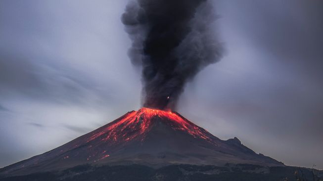 Gempa di Rusia Picu Aktivitas Vulkanik, Gunung Shiveluch Erupsi