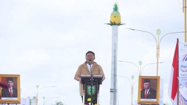 6 Fakta Jalan Layang Patih Galuh Prabumulih Sumsel yang Diresmikan Gubernur Herman Deru