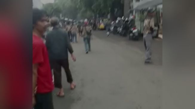 Ledakan di Polsek Astanaanyar Bandung (Istimewa via Antara)