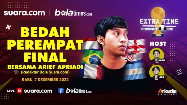 LIVE Extra Time Pildun 2022: Bedah Perempat Final dan Peluang ke Semifinal