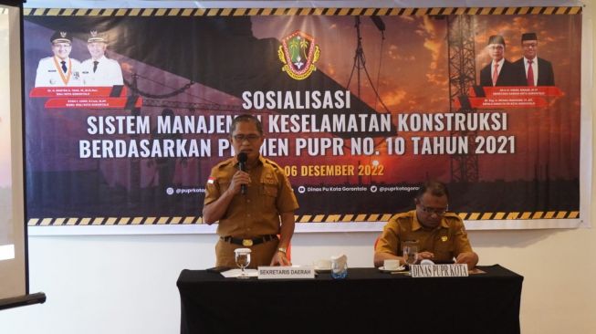 Pemkot Gelar Sosialisasi Sistem Keselamatan Konstruksi, Ini Kata Sekda