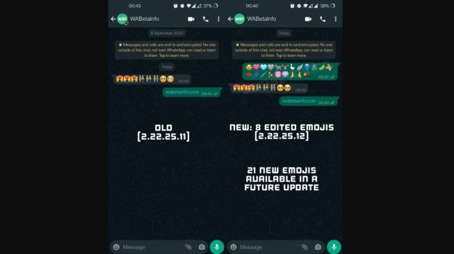 Emoji baru WhatsApp. [WABetaInfo]