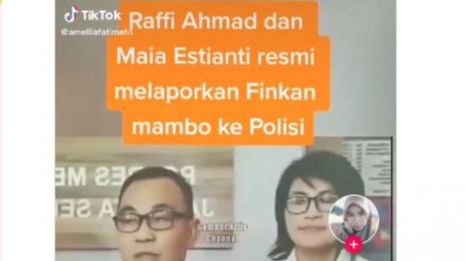 Video TikTok (TikTok/ameliafatimah1)