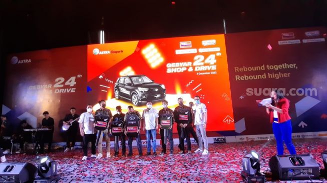 Shop&Drive mengapresiasi pelanggannya melalui "Gebyar 24 Tahun Shop&Drive" [Suara.com/Manuel Jeghesta Nainggolan].