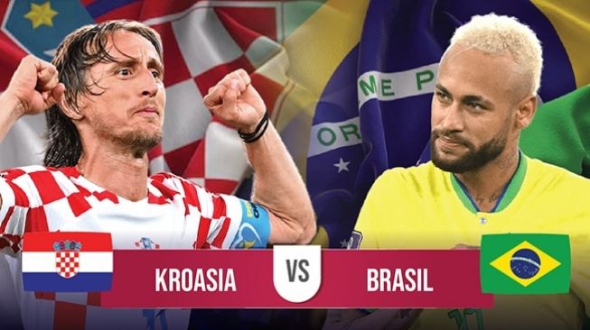 Link Live Streaming Kroasia vs Brasil Piala Dunia 2022, Siapa Jagoanmu di Perempat Final?