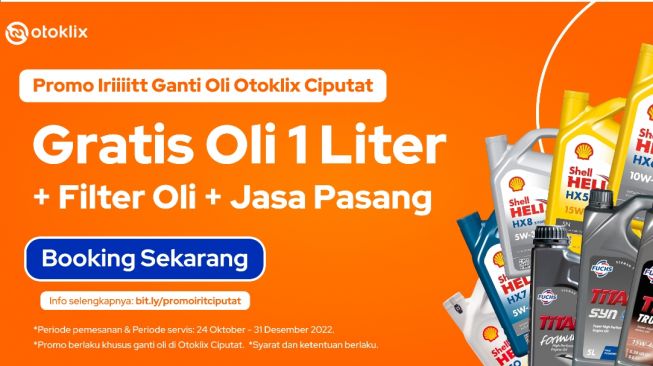 Promo irit dari Otoklix.