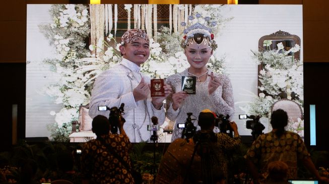 Pesan Jokowi ke Kaesang dan Erina: Saling Pengertian, Rukun Harmonis Sepanjang Masa