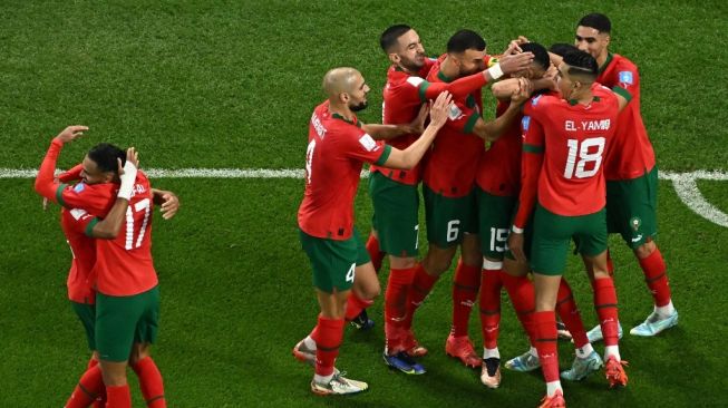 Sangat Bernafsu Tembus Final Piala Dunia 2022, Singa Atlas Maroko Siap Terkam Prancis