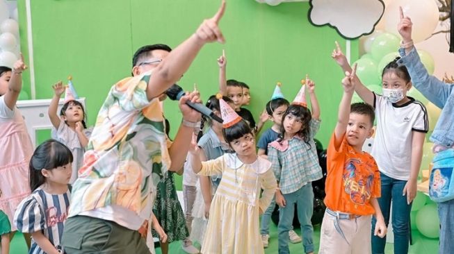 Potret Ulang Tahun Kai Anak Titi Kamal (Instagram/@titi_kamall)