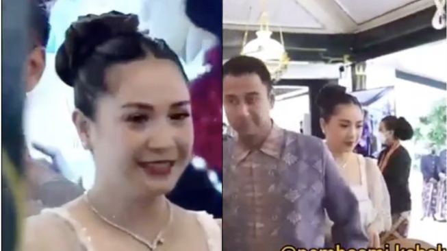 Kecantikan Nagita Slavina 'Berkilau' di Pernikahan Kaesang, Warganet: Cantik Elegan Tapi Harga Kalungnya Enggak