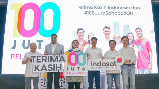 Indosat Ooredoo Hutchison catatkan 100 juta pelanggan, hadirkan paket data baru 100GB Rp 100 ribu. [Indosat Ooredoo Hutchison]