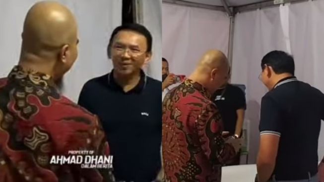 Dulu Seteru, Momen Pertemuan Ahmad Dhani dan Ahok Jadi Sorotan Publik: Sudah Waktunya Akur