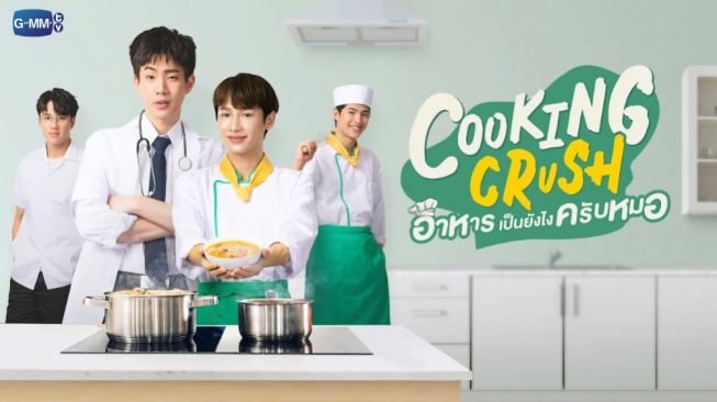 "Cooking Crush" Jadi Drama ke-6 yang Dibintangi Off Jumpol dan Gun Atthapan