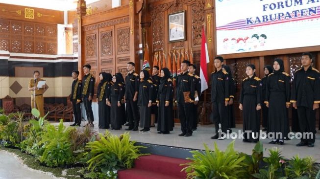 53 Pengurus Forum Anak Tuban Periode 2022-2024 Dikukuhkan