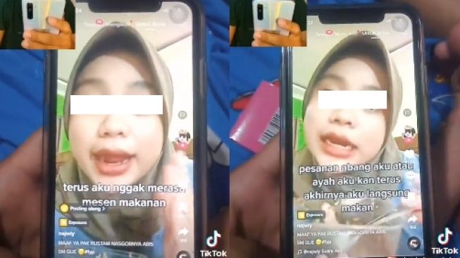 Tak Tahu Malu! Driver Ojol Salah Alamat, Wanita ini Malah Gercep Makan Nasi Goreng Bukan Miliknya