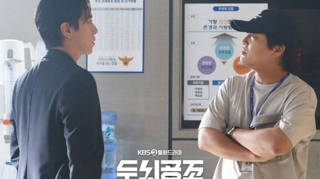 Potret Jung Yong Hwa di Brain Cooperation (Instagram/@kbsdrama)