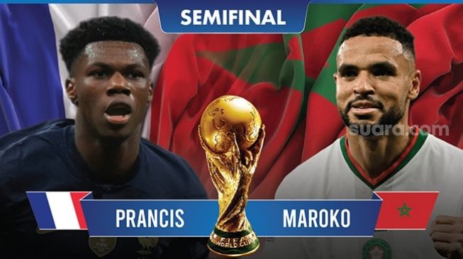 Susunan Pemain Prancis vs Maroko dan Link Live Streaming Semifinal Piala Dunia 2022