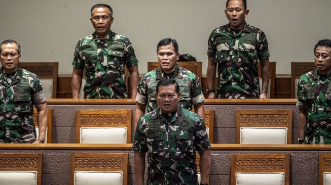 DPR Tetapkan Yudo Margono Sebagai Panglima TNI Gantikan Jenderal Andika