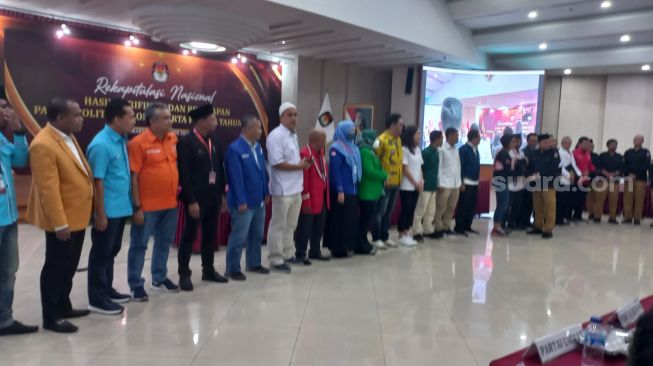 Daftar Nomor Urut Parpol Peserta Pemilu 2024 Resmi dari KPU