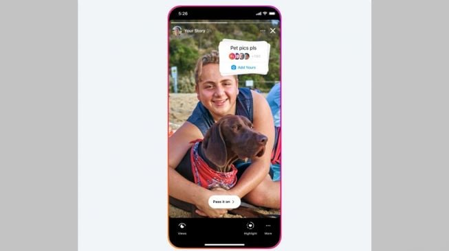 Fitur baru Instagram, Candid Stories. [Fb.com]