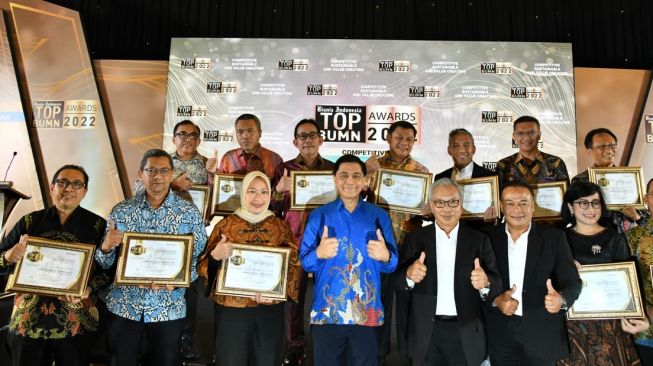 Tetap Sehat di Masa Sulit, Pegadaian Diapresiasi Penghargaan Top BUMN 2022