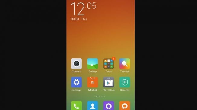 Tampilan MIUI 6. (Xiaomiui)