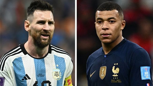 Messi vs Mbappe: Perang Dua Generasi Gemilang Rebut Sejarah Berbeda di Final Piala Dunia 2022