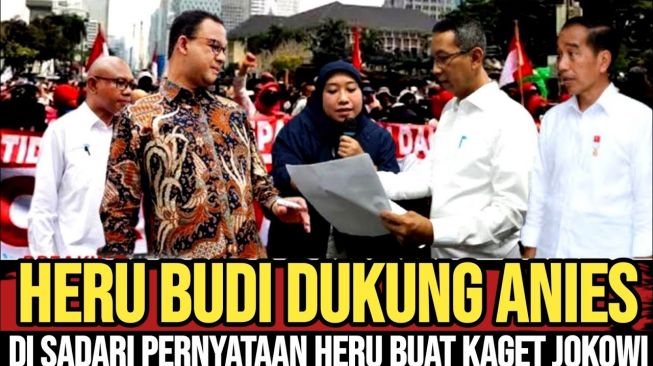 CEK FAKTA: Heru Budi Resmi Dukung Anies Baswedan sampai Bikin Jokowi Kaget, Benarkah?