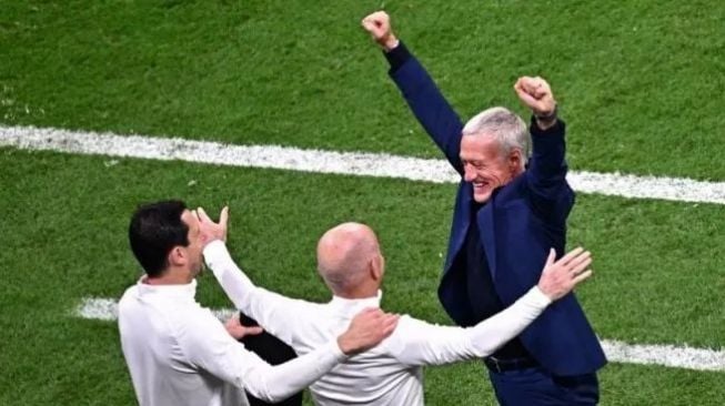 Bangga dan Haru Deschamps Dua Kali Antar Prancis ke Final Piala Dunia