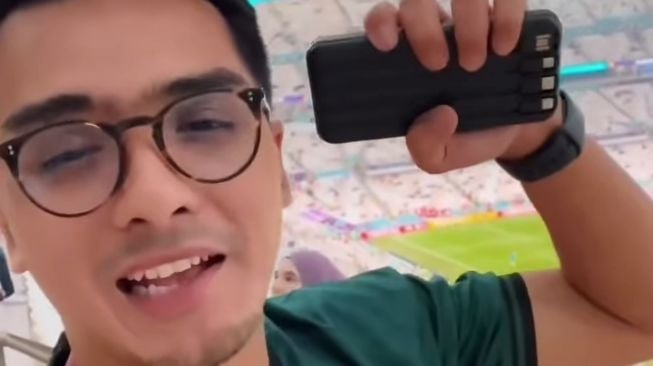 Artis dan Influencer yang Nonton Langsung Piala Dunia 2022 di Qatar (Instagram/@rickyharun)